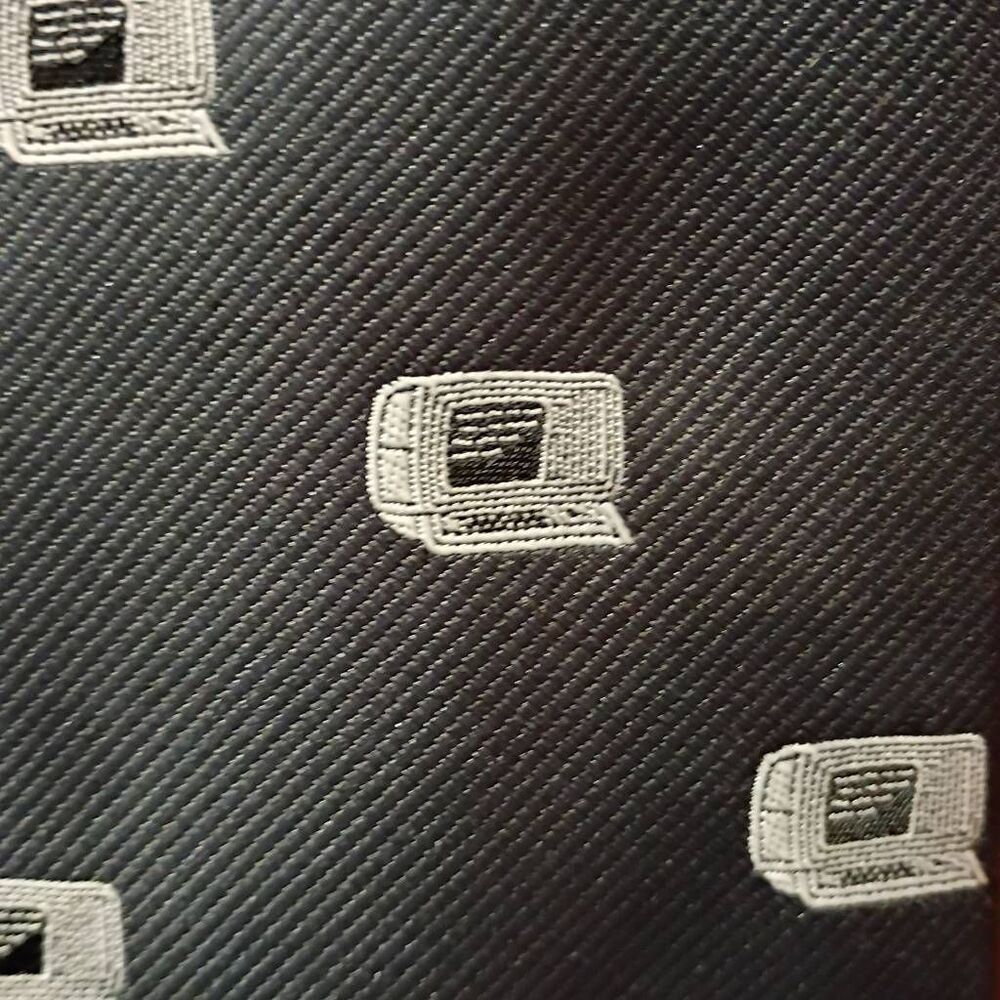 Vintage PC Computer Tie by Excello Cravats - Picture 6 of 12